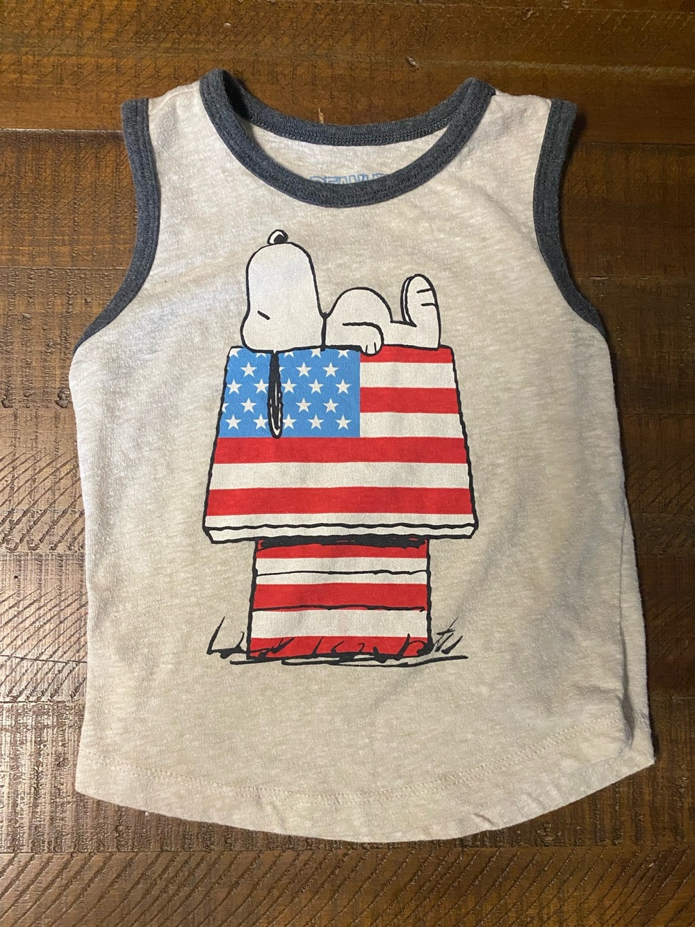 Boys Peanuts Snoopy Tank Top